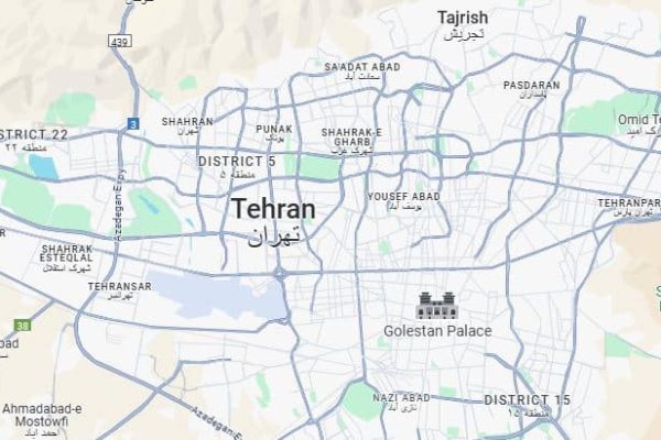 نقشه بهترین کلاس فن بیان در تهران