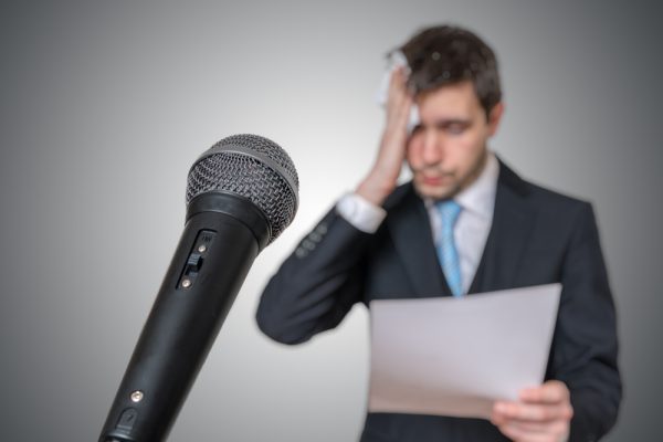 مشکلات رایج در سخنرانی